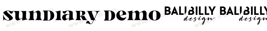Sundiary Demo字体转换